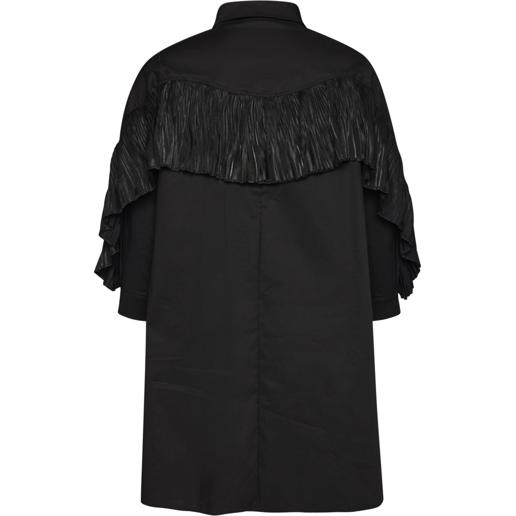 Studio SLiva-Marie Dress with plisse Dress Black