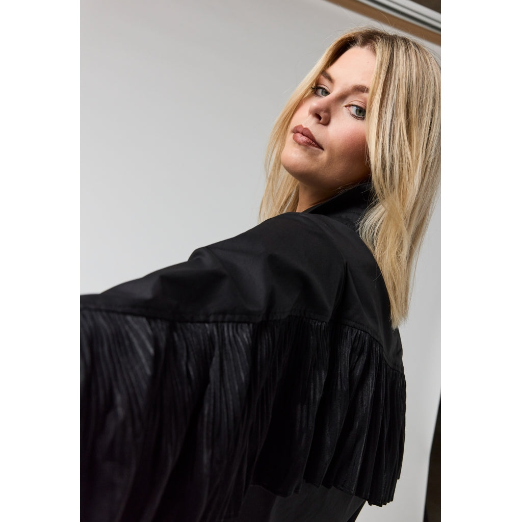 Studio SLiva-Marie Dress with plisse Dress Black