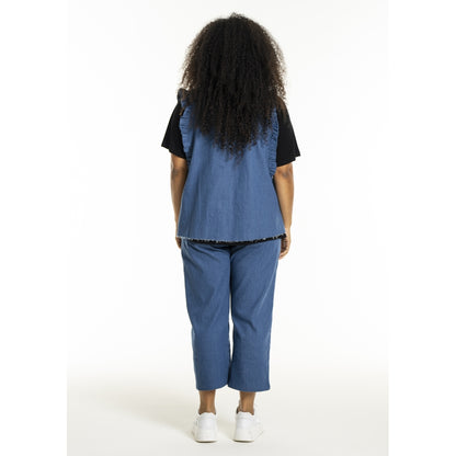 Studio SLucy Jeans vest Vest Light Blue Denim