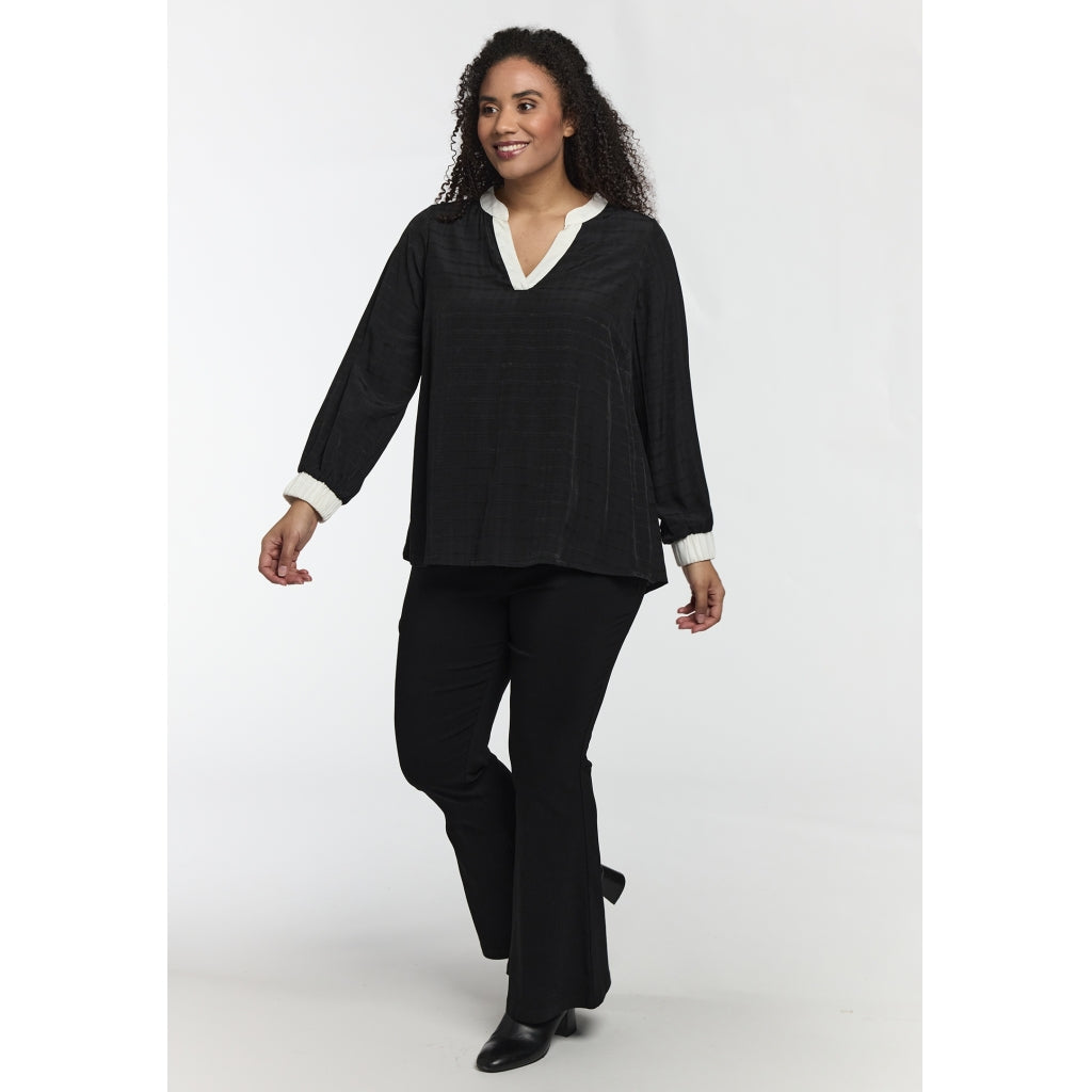 Studio SMila Blouse Blouse Black + White