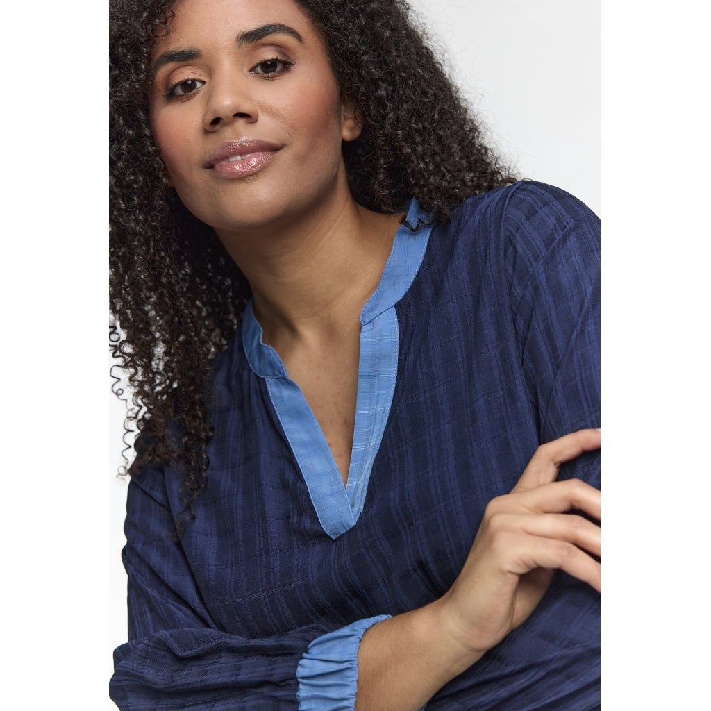 Studio SMila Blouse Blouse Navy + Light blue