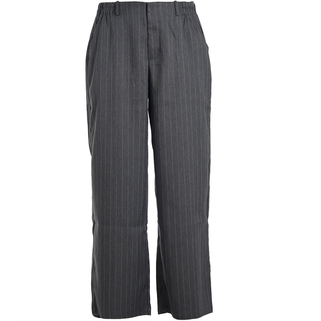 Studio SNira wide trousers Trousers Grey-white pinstripe