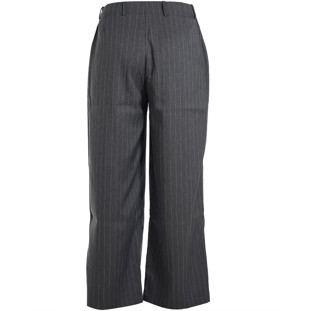 Studio SNira wide trousers Trousers Grey-white pinstripe