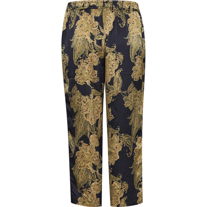 Studio SRosa trousers with tape Trousers Multi color print