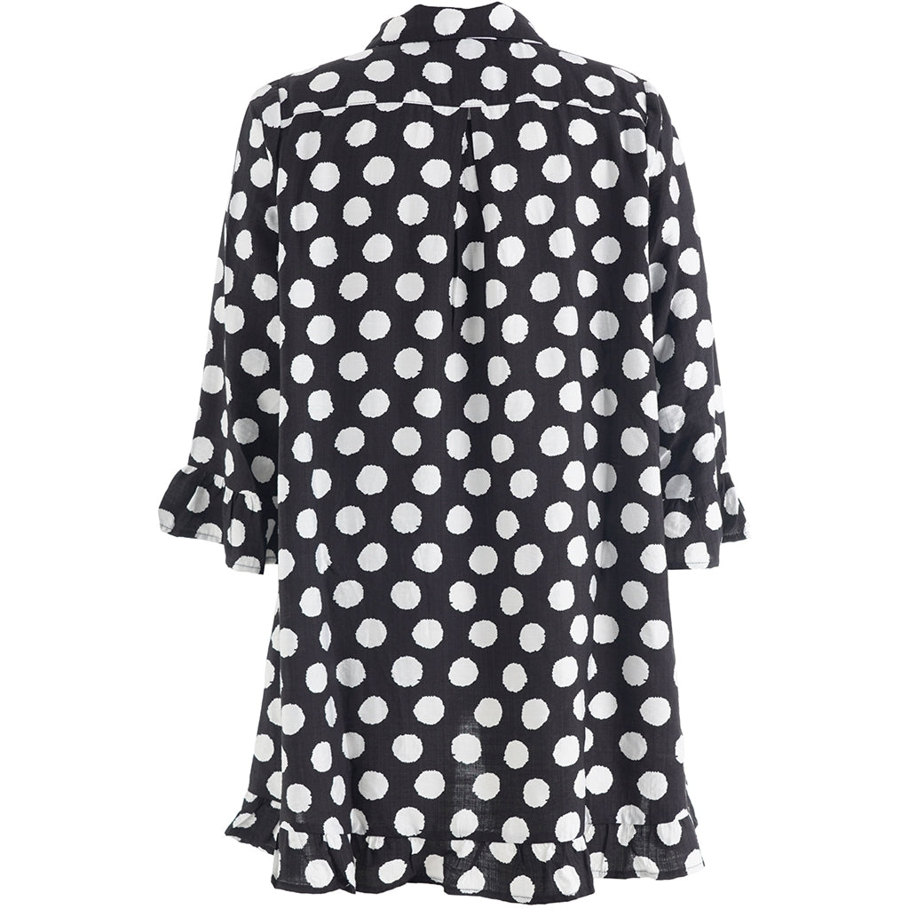 Studio SSilja Tunic Tunic Black with white dots