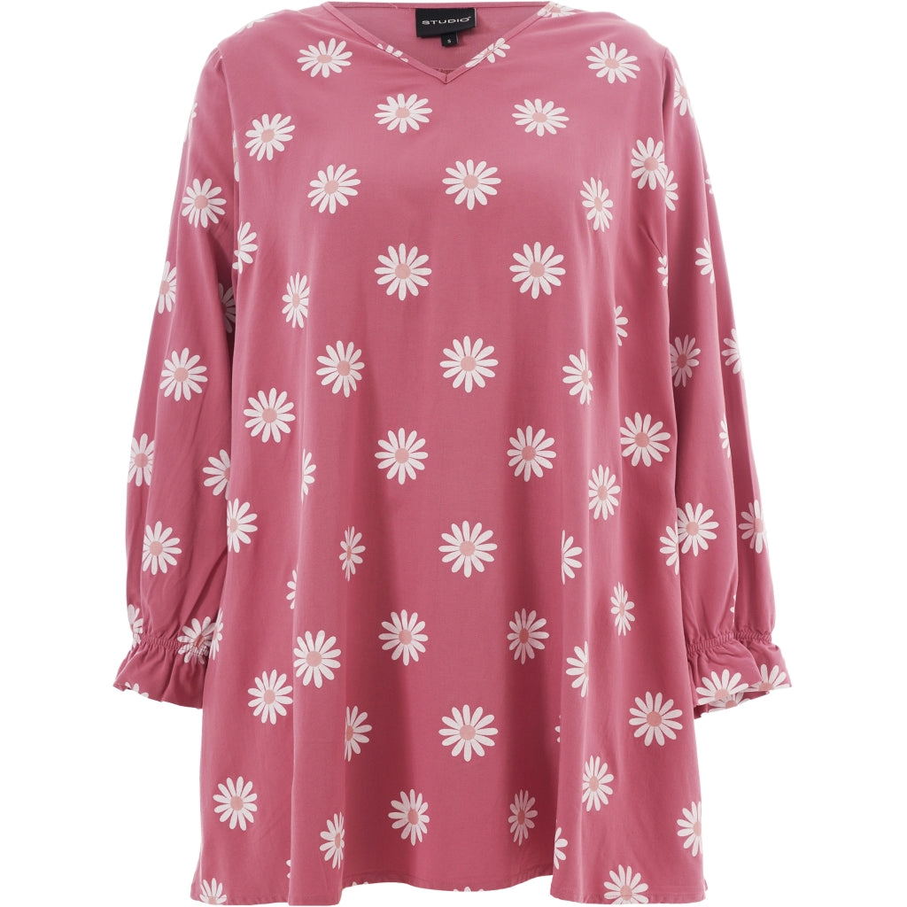 Studio STanja Tunic Tunic Old rose with flowers