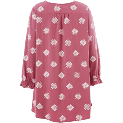 Studio STanja Tunic Tunic Old rose with flowers
