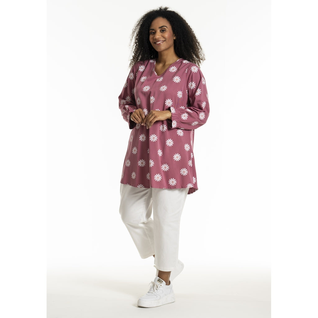 Studio STanja Tunic Tunic Old rose with flowers