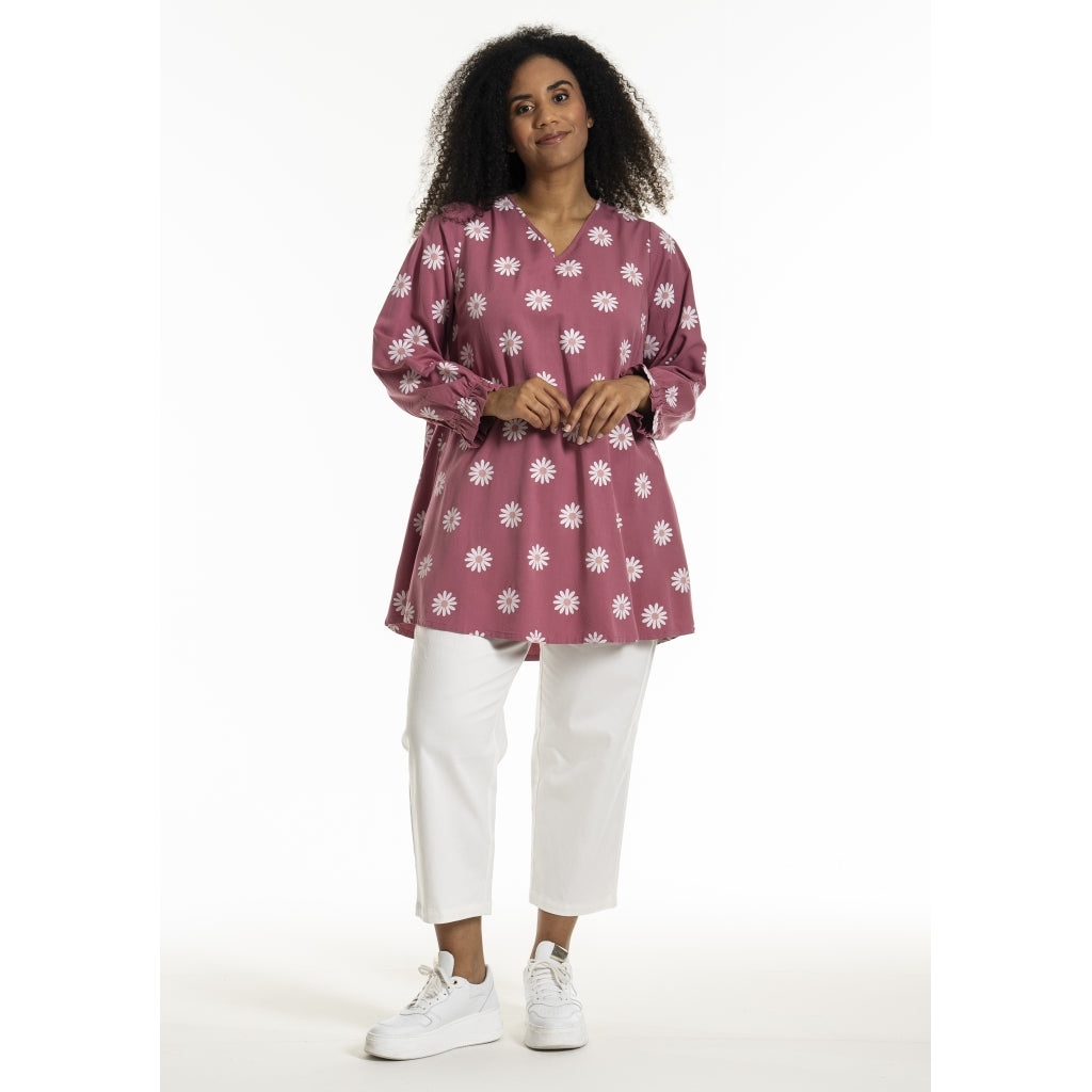 Studio STanja Tunic Tunic Old rose with flowers
