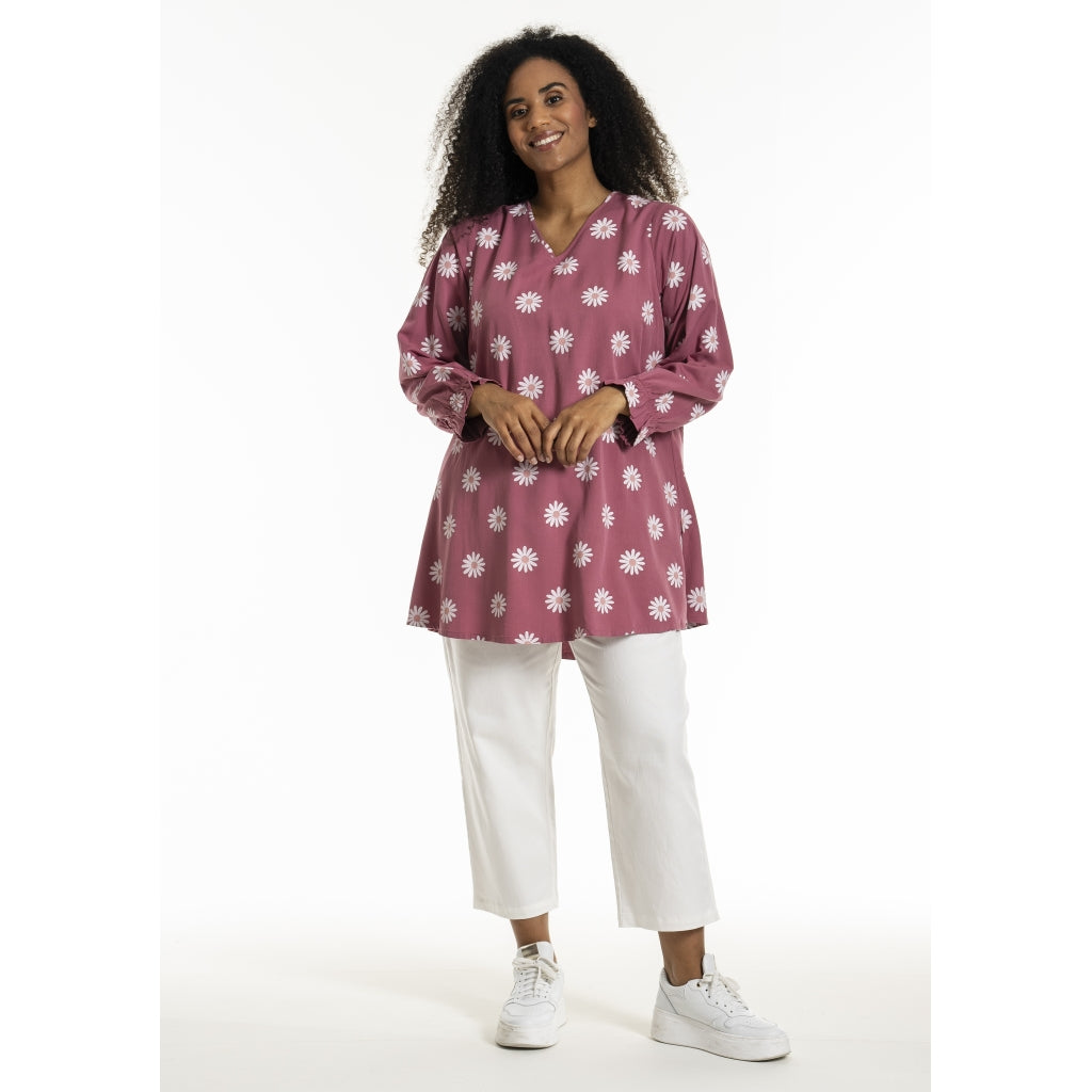 Studio STanja Tunic Tunic Old rose with flowers