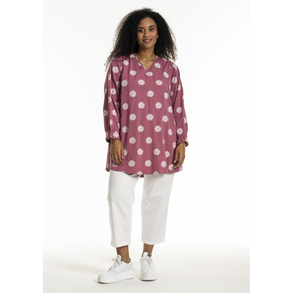 Studio STanja Tunic Tunic Old rose with flowers