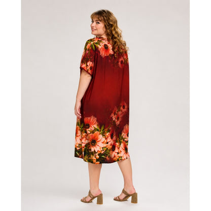 Studio SUlla Dress Dress Board print bordeaux