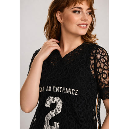 Studio SWilma Long lace dress Dress Black