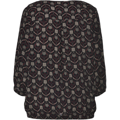 Studio Sine Blouse Blouse Dark red Print