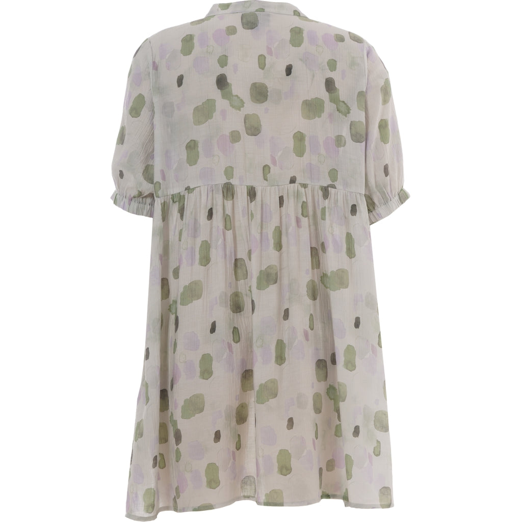 Studio Skanja Tunic Tunic White eith green and purple spots